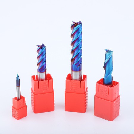 Wholesale YFT brand 60 degree coated tungsten steel milling cutter CNC machine tool hard alloy flat bottom end milling cutter